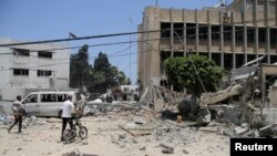 Наслідки бойових дій у Секторі Гази, фото ілюстративне