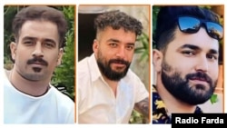 Saeed Yaqoubi (left), Saleh Mirehashemi (center), and Majid Kazemi were executed by Iranian authorities in Isfahan on May 19.