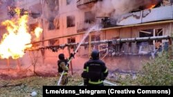 Наслідки обстрілів силами РФ Мирнограду, фото архівне