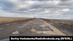 Так виглядає ділянка дороги від Ізюма до Липчанівки