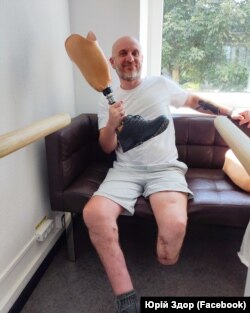 Військовий Юрій Здор отримав протез від держави