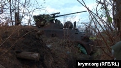 Підбита техніка на колишніх російських позиціях неподалік с. Роботине, 2023 рік