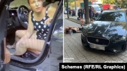 Автомобіль Jaguar, який зупинили патрульні, належить Наталії Сілогаві. Це – колишня дружина Джумбері. В момент інциденту в машині перебувала інша жінка