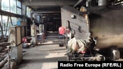 Kotlarnica u bolnici u Severnoj Mitrovici u kojoj je izvršen pretres.