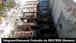 Наслідки російських обстрілів Херсона, 7 серпня 2023 року