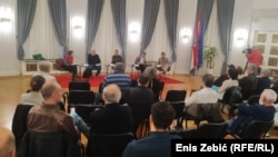 Sa promocije knjige "Dvadesete" u Zagrebu, 25. travnja 2023.