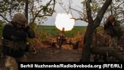 Робота мінометників на фронті. Бахмутський напрямок, Донецька область, 31 травня 2023, ілюстраційне фото