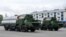 S-300 missile systems are seen during a Victory Day parade marking the 75th anniversary of the victory in World War II, in the city of Yuzhno-Sakhalinsk
