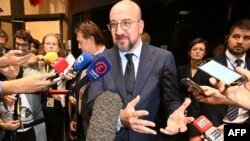 Шарль Мішель нагадав, що на засіданні президент України виступить із планом перемоги