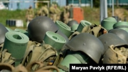 Один із навчальних військових центрів в Україні, де проводять підготовку для мобілізованих