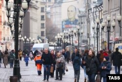 Арбат, Москва. Росія. 1 листопада 2023 року