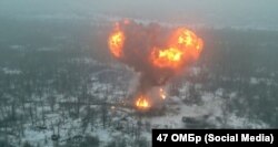 Авдіївка, удари дронами по російських позиціях. Лютий 2024 року