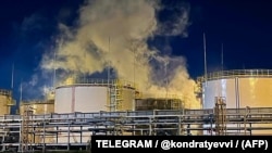 Пожал на краснодарской нефтебазе, архивное фото
