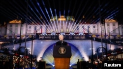 Джо Байден під час звернення у Варшаві, Польща, 21 лютого 2023 року