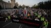 Serbia -- Seventeenth protest "Serbia against violence" in Belgrade, August 26, 2023