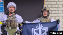 Бойцы РДК во время рейда в Брянскую область