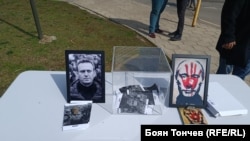 У посольства России в Болгарии во время голосования на президентских выборах. София. 17 марта 2024 года