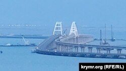 На Керченському мосту перекривали рух автотранспорту 16 серпня з 3:15 до 7:13 через атаку безпілотників