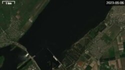 Стан Каховського водосховища й гирла Північнокримського каналу до та після руйнування греблі Каховської ГЕС