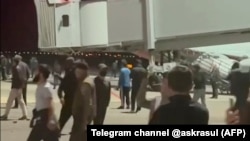 Беспорядки в аэропорту Махачкалы 29 октября