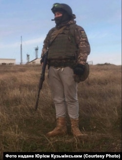 Юрій Кузьмінський на острові Зміїний