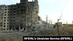 Геолокаційні кадри вказують на те, що російські війська нещодавно просунулися на захід уздовж вулиці Дружби в центрі Торецька. Фото архівне