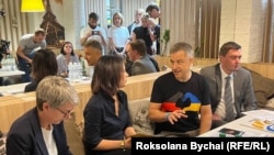 Анналена Бербок та Микола Кулеба під час зустрічі