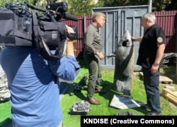 Директор Київського науково-дослідного інституту судових експертиз (КНДІСЕ) Олександр Рувін (праворуч)