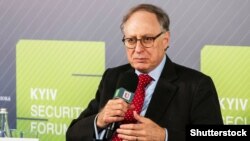 Колишній посол США при НАТО Александр Вершбоу під час спеціальної події Київського безпекового форуму. Київ, 23 жовтня 2023 року