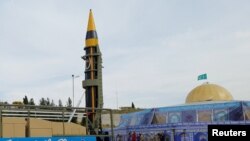Predstavljanje nove balističke rakete Khaibar u Teheranu, 25. maja 2023.