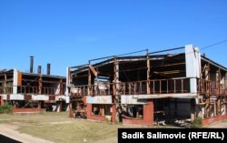 Bviša fabrika akumulatora koja se danas nalazi u kompleksu Memorijalnog centra u Potočarima.