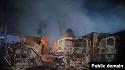 Наслідки нічного обстрілу військами РФ Одещини, 26 вересня 2023 року (фото Одеської ОВА)