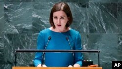 Мая Санду не уточнила, чи нічний російський обстріл проти 26 вересня поцілив по території Молдови