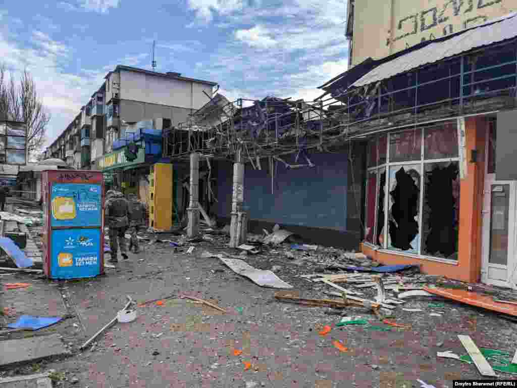 Місто російська армія обстріляла з «Градів», повідомила місцева влада