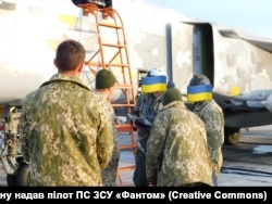 Світлина надана пілотом із позивним «Фантом»