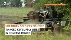 Ukrainian Soldiers Fighting To Hold Key Supply Lines In Donetsk Region Ukrainian Soldiers Fighting To Hold Key Supply Lines In Donetsk Region