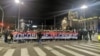 Protest desničara u Beogradu protiv prihvatanja francusko-nemačkog plana za Kosovo i Srbiju