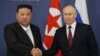 Володимир Путін і Кім Чен Ин під час зустрічі на космодромі «Восточний» в Амурській області Росії, 13 вересня 2023 року