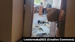 Постраждали адміністративні приміщення селищної ради