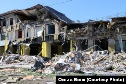 Ліцей в Апостоловому після атаки російськими ракетами