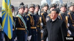 Си Цзиньпин прибыл с официальным визитом в Москву, аэропорт Внуково, 20 марта 2020 года