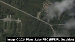 Авіабаза «Оленья» в Мурманській області, де розташовані десятки російських літаків