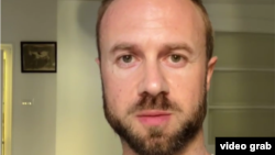 Beloruski reditelj i aktivista Andrej Gnjot u Beogradu, jun 2024.