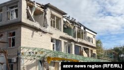 Наслідки російських обстрілів у Нікополі, квітень 2024 року