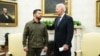 Президент України Володимир Зеленський і президент США Джо Байден (праворуч). Білий дім. Вашингтон, 21 вересня 2023 року