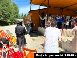 Kineskinja na proslavi Bajrama u "Ušivku", 18. juni 2024.