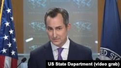 Сполучені Штати визнають Володимира Путіна президентом Росії, заявив представник Держдепу США Метью Міллер