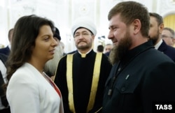 Маргарита Симоньян і Рамзан Кадиров