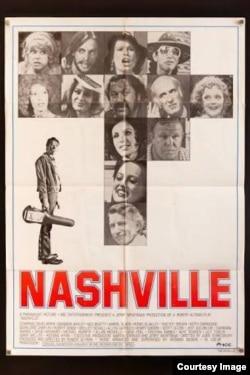 Афиша фильма "Нэшвилл" Роберта Олтмана