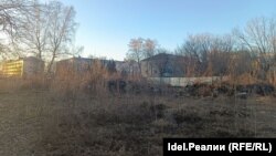 Бывший сквер "Акчарлак", апрель 2023 года.